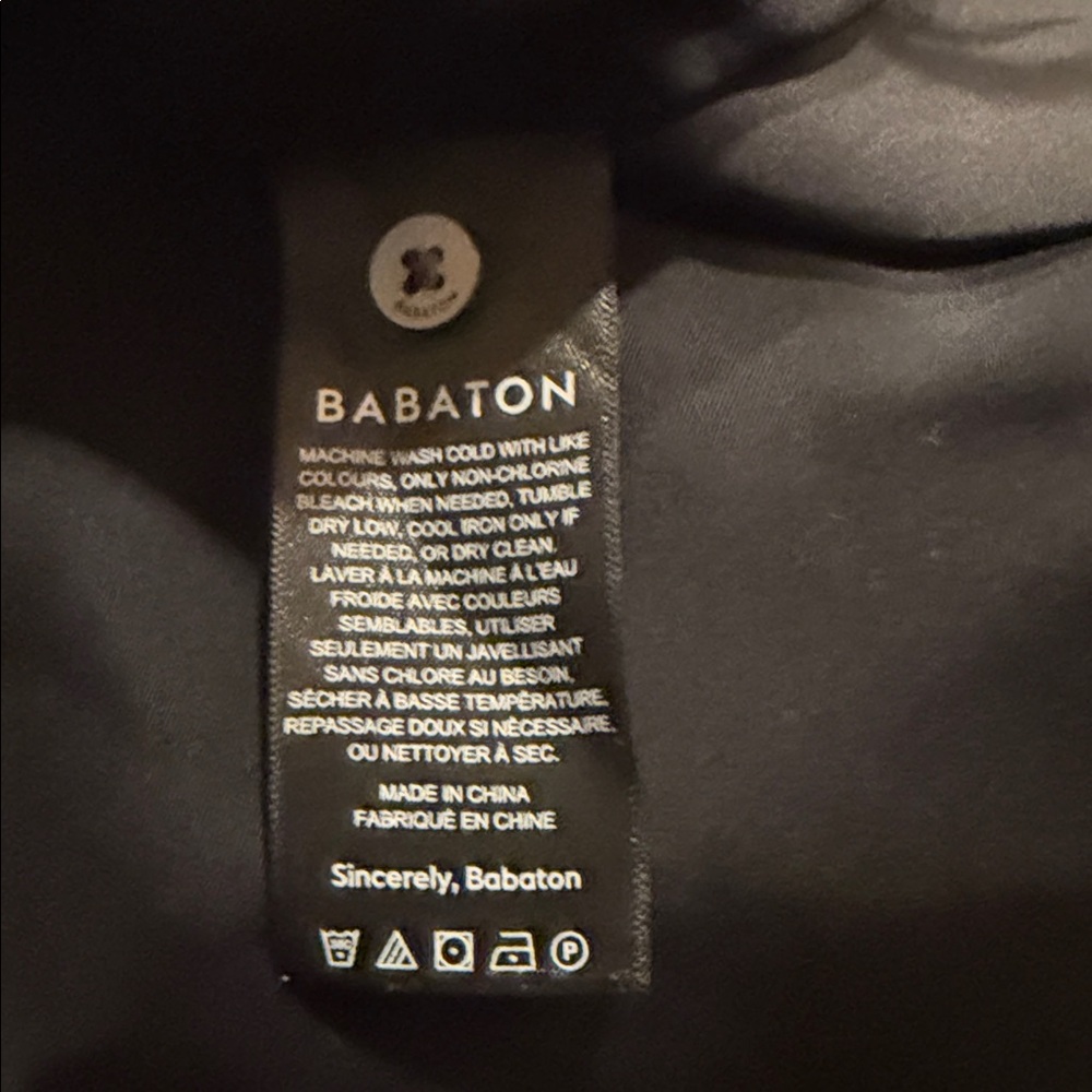 BABATON - Lexington Black Satin Dress - 2XS - Picture 9 of 17